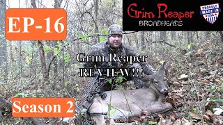 Grim Reaper Broadhead Review [upl. by Nyrhtac729]