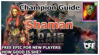 RAID Shadow Legends  Champion Guide  Shaman [upl. by Nace]