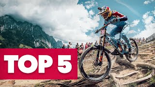 Are These The 5 Craziest Downhill MTB Runs From Leogang Austria  UCI MTB World Champs 2020 [upl. by Imit]