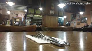 One hour of restaurant background noise  Eine Stunde RestaurantHintergrundgeräusche [upl. by Ramedlaw]