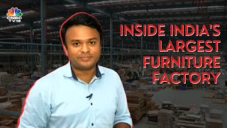 Inside Indias Largest Furniture Factory  Wakefit  Digital  CNBCTV18 [upl. by Laehcimaj]