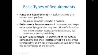 Systems EngineeringPreliminary Design PhasePart 1 [upl. by Eelymmij908]