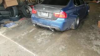 VRSF BMW 335i 35quot Race Catback Exhaust  Cold Startup [upl. by Peta701]