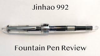 Jinhao 992 Fountain Pen Review [upl. by Tsugua]