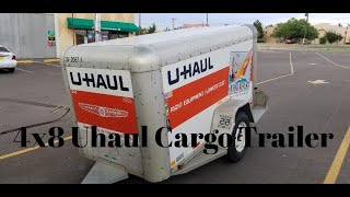 4x8 Uhaul Cargo Trailer Measurements [upl. by Prissy371]