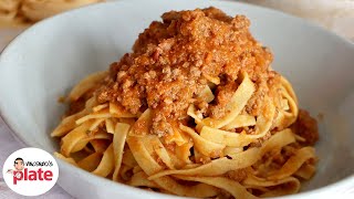 How to Make BOLOGNESE SAUCE like an Italian [upl. by Aihtenak]