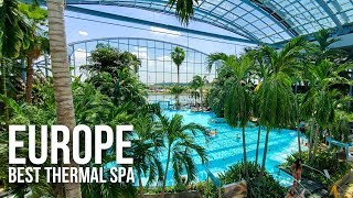 Most Amazing Thermal Spa in Europe Therme Bucharest Romania [upl. by Kwabena560]