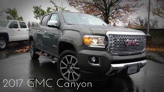 2017 GMC Canyon Denali 28 L TurboDiesel 4Cylinder Duramax Road Test amp Review [upl. by Strauss]