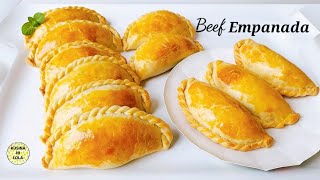 The Best BEEF EMPANADA RECIPE  How to Make Beef Empanada  BEEF EMPANADA RECIPE Filipino Style [upl. by Elleirb389]