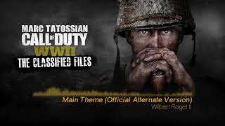 Call of Duty WWII Soundtrack Main Theme Official Alternative Version [upl. by Hilda880]