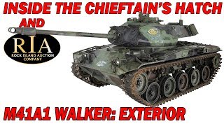 Inside the Chieftains Hatch M41 Walker Bulldog Pt 1 [upl. by Dobbins]