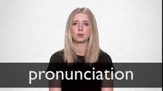 How to pronounce PRONUNCIATION in British English [upl. by Earazed]