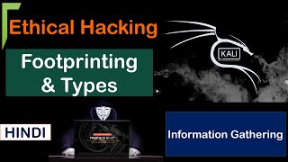 What is footprinting in hacking  Types of footprinting  All detail in Hindi [upl. by Matronna]