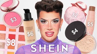 Trying A Full Face of Makeup from SHEIN [upl. by Aihsek]