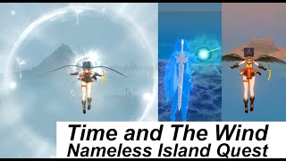 Uncover the secret of the uninhabited island  Time and the Wind Quest Solution  Genshin Impact [upl. by Ardnasac395]