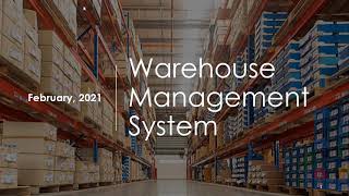 Warehouse Management SystemWMS [upl. by Okir878]