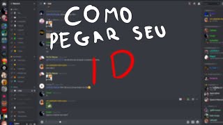 Como pegar seu ID no Discord [upl. by Aires]