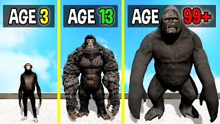 Survive 99 YEARS as KING KONG in GTA 5 [upl. by Atnahsa933]