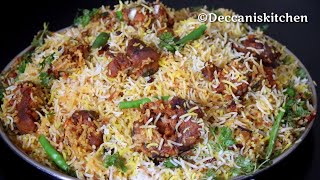 Hyderabadi Mutton Dum Biryani Kachche Gosht ki Biryani Perfect Hyderabadi Biryani At Home [upl. by Anniahs]