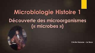 Microbiologie Histoire 1 DECOUVERTE DES MICROORGANISMES quotMICROBESquot [upl. by Eiaj47]