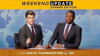 Colin Jost and Michael Che Are Back  SNL [upl. by Yregerg]