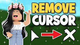 How To Hide  Remove The Cursor Mouse Icon  ROBLOX Bloxburg [upl. by Onder]