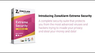 ZoneAlarm Extreme Security  Allinclusive PC and mobile security solution [upl. by Nomyaw]