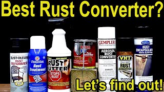 Best Rust Converter POR15 Eastwood Rustoleum Rust Reformer Gemplers [upl. by Aserahs371]