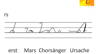 Stenografie lernen  Lektion 27 – nd ndr rd rs  Dominique Clarier [upl. by Lemaceon]