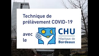 Tuto  Technique de prélèvement COVID19 [upl. by Conlon]