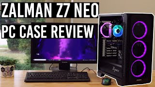 Zalman Z7 Neo PC Case  Unboxing Build amp Review [upl. by Esylle]