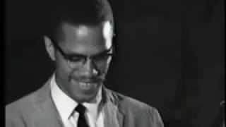 Famous Malcolm X speech quotAny means necessaryquot [upl. by Salsbury]