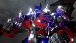 3D TRANSFORMERS The Return of live action optimus prime [upl. by Iveksarap]