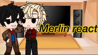 Merlin react  Gacha Club [upl. by Leiram]