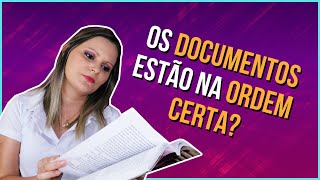 ORDEM DE DOCUMENTOS DO PRONTUÁRIO  Como organizar o prontuário do paciente [upl. by Noseimaj]