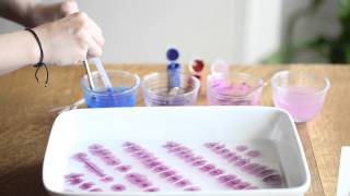 How to Marbling with Acrylic Paint [upl. by Etteroma]