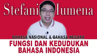 FUNGSI DAN KEDUDUKAN BAHASA INDONESIA [upl. by Hussar]