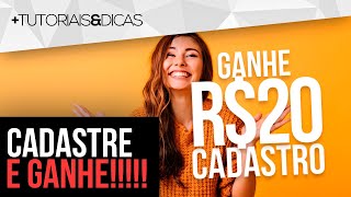 ⚡ CADASTRE e GANHE 20 REAIS  APP Pagando no Cadastro  PROMOÇÃO TOP [upl. by Rizzi]