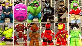 LEGO Marvel Super Heroes 2  All DLC Characters [upl. by Nabois803]