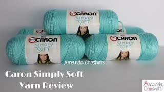 Caron Simply Soft Yarn Review [upl. by Ibrik]