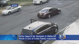 Attempted Mafia Hit Caught On Camera Victim Is Son Of Crime Family Associate [upl. by Yellek]