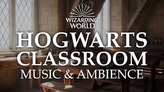 Hogwarts Classroom  Harry Potter Music amp Ambience  5 Scenes for Studying Focusing amp Sleep [upl. by Lashar]