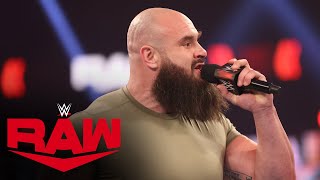 Braun Strowman demands a WWE Championship Match Raw Feb 22 2021 [upl. by Merrow]