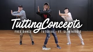 How To Do Tutting Concepts Ft Slim Boogie  Dance Tutorials  STEEZYCO [upl. by Mcallister373]