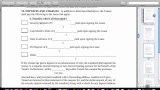 How To Fill Out A Standard Lease Agreement [upl. by Kathleen93]