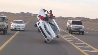 Crazy Arab Drifting Car  Arab Drifters [upl. by Rickie261]