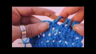 Tunisian Crochet Extended Stitch [upl. by Quick]