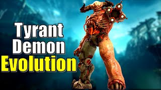 The Tyrant Demon Evolution from Doom Eternal Explored  Origins and Relation to the Cyberdemon [upl. by Eedya626]