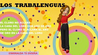 Juguemos con trabalenguas  Esmeralda te enseña [upl. by Gustie]