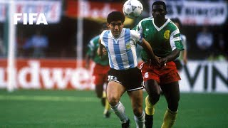 Argentina v Cameroon  1990 FIFA World Cup  Full Match [upl. by Zoarah189]